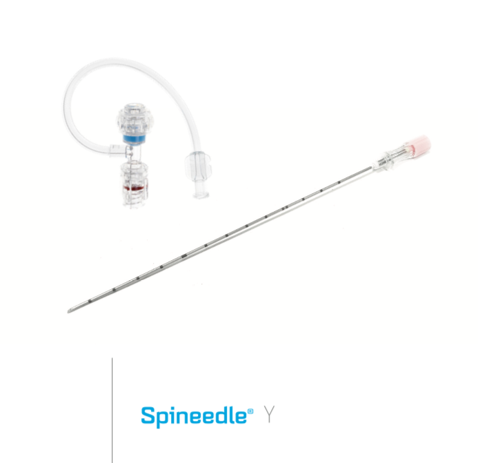 Spineedle® Y - Agulha para punção lombar sonovisível com equipo